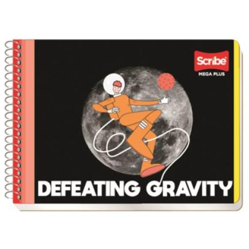 [SCRIBE_4530] Scribe Cuaderno Italiano Espiral Scribe Mega Raya 100 hojas