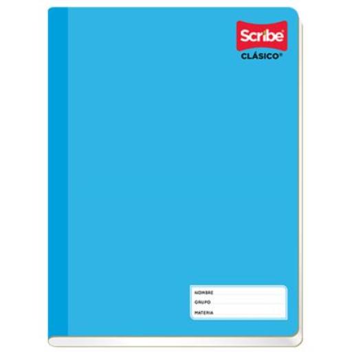 [SCRIBE_4504] Scribe Cuaderno Profesional Cosido Scribe Clasico Doble Raya 100 Hojas