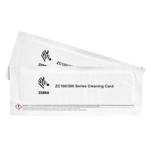 [ZEBRA_105999-310-01] Zebra Zebra Kit de Limpieza para ZC100/ZC300 Incluye 2 Tarjetas