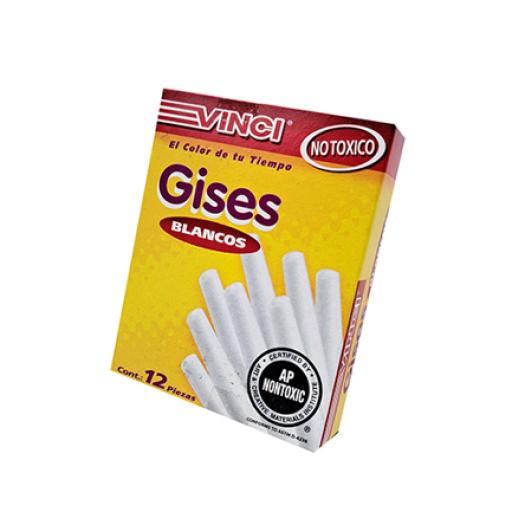 [DIXON_2030] Dixon Gis vinci moldeado blanco caja c/12 piezas