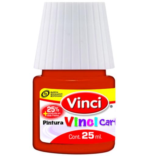 [DIXON_2309] Dixon Pintura cartel vinci 25 ml bermellon - 54 caja c/10 piezas