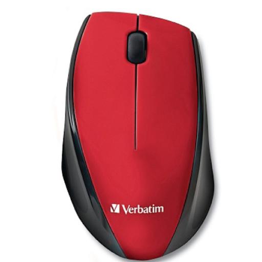 [VERBATIM_97995] Verbatim Mouse VERBATIM Inalambrico BlueLED - Rojo