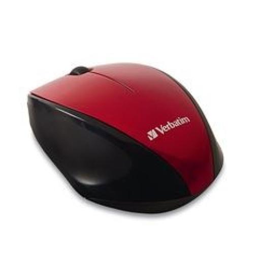 [VERBATIM_97995] Verbatim Mouse VERBATIM Inalambrico BlueLED - Rojo