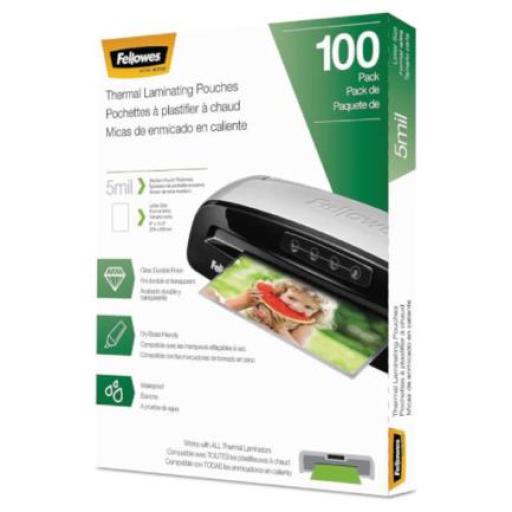 [FELLOWES_5743501] Fellowes Cubierta Fellowes para Laminadora T/Carta 5 Micras C/100 piezas