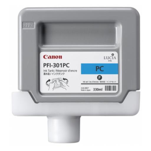 [CANON_1490B001AA] Canon Tinta Canon PFI-301PC Color Photo Cian de 330ML