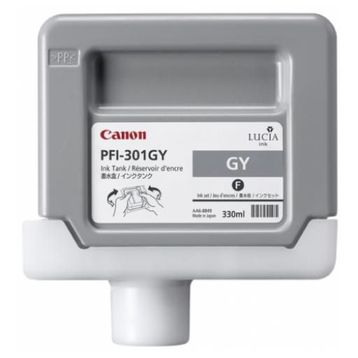 [CANON_1495B001AA] Canon Tinta Canon PFI-301GY Color Gris de 330ML