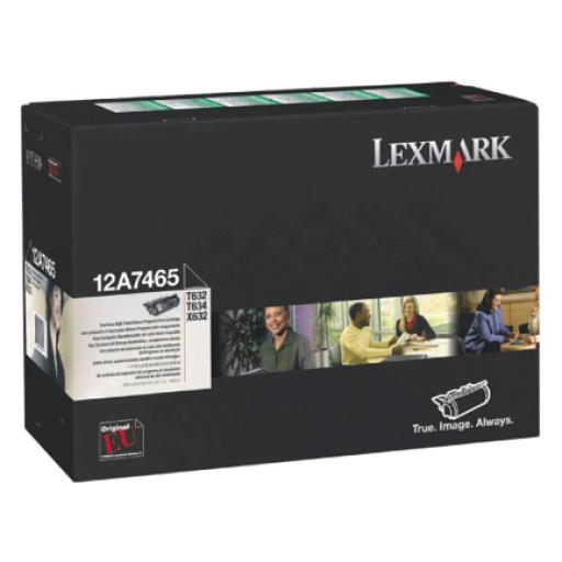 [LEXMARK_12A7465] Lexmark CARTUCHO TONER LEXMARK T632 634