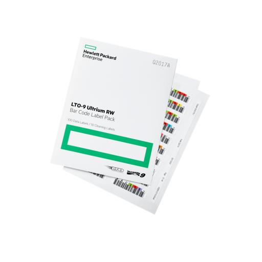 [HP_Q2017A] HP Paquete de etiquetas de codigo de barras HPE LTO-9 Ultrium RW