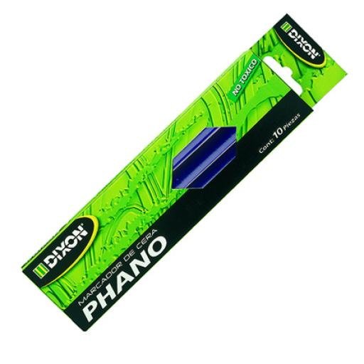 [DIXON_2080] Dixon Marcador de Cera Dixon Phano Azul Caja c/10 piezas