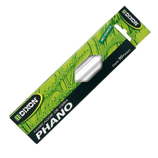 [DIXON_2081] Dixon Marcador de Cera Dixon Phano Blanco Caja c/10 piezas