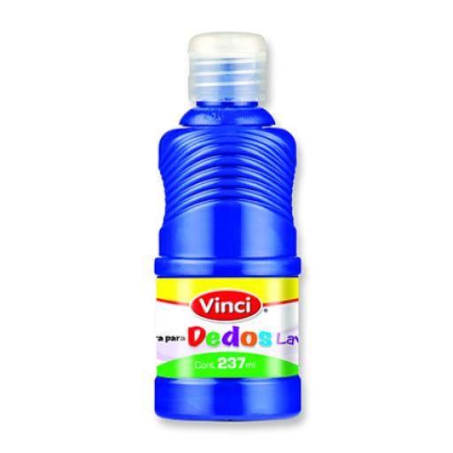 [DIXON_22661] Dixon Pintura para dedos lavable vinci 237 ml azul 