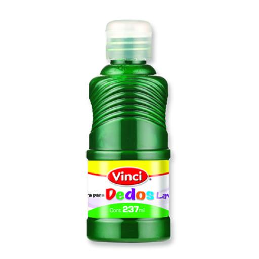 [DIXON_22669] Dixon Pintura para dedos lavable vinci 237 ml verde