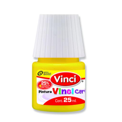 [DIXON_2300] Dixon Pintura Cartel Vinci 25 ml Amarillo Limón #50 Caja c/10 piezas