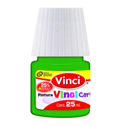 [DIXON_2322] Dixon Pintura Cartel Vinci 25 ml Verde Verones #62A Caja c/10 piezas