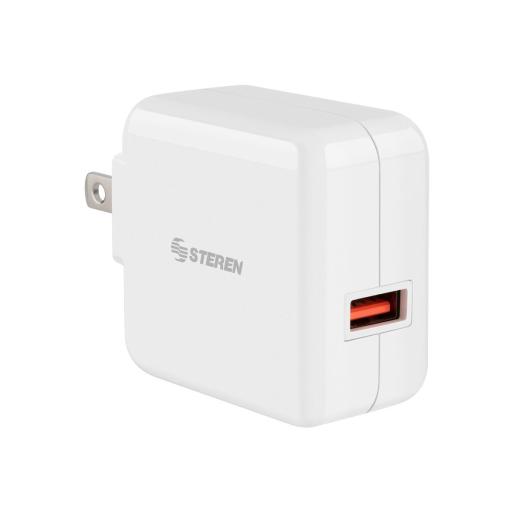 [STEREN_ELI-722] Steren CARGADOR STEREN QUICK CHARGE 3.0 1PUERTO D/CASA