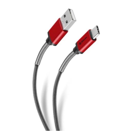 [STEREN_USB-3955] Steren CABLE STEREN USB A a USB C REFORZADO 1.2M