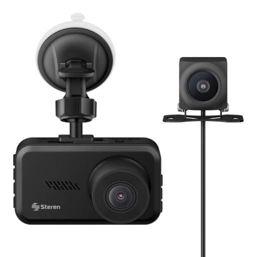 [STEREN_CCTV-9610] Steren CAMARA STEREN PARA AUTO C/CAM TRASERA Y GRABADO