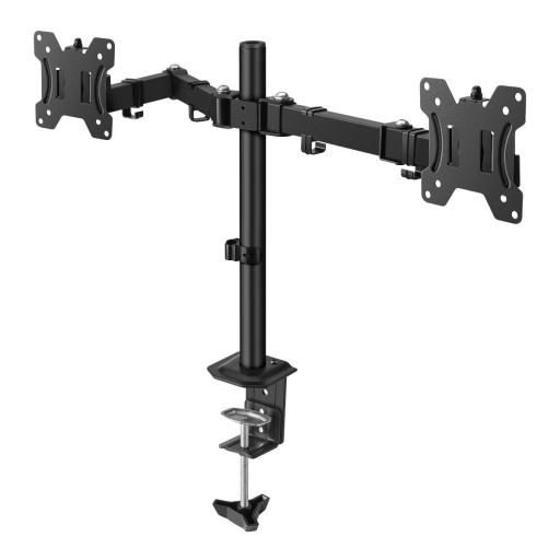 [STEREN_STV-215] Steren SOPORTE STEREN DOBLE DE ESCRITORIO P/MONITORES