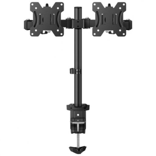 [STEREN_STV-215] Steren SOPORTE STEREN DOBLE DE ESCRITORIO P/MONITORES