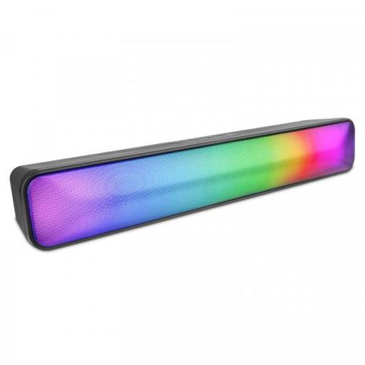 [GETTTECH_GUS-MSRBT-01] Getttech BARRA DE SONIDOS GETTTECH BT 3.5mm ALTAVOZ RMS DE 3W RGB GUS-MSRBT-01