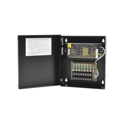 [EPCOM_GRT-1204-VDC-V3] Epcom Fuente de poder profesional CCTV de 12-13.2Vdc @5A, 8 cámaras, Volt. de entrada: 100-240 Vca (Fusibles Administrables)