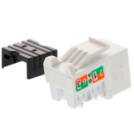 [NEXXTSOLUTIONS_AW121NXT27] Nexxt Solutions Módulo de Red Sin Blindaje Nexxt Solutions Keystone Jack Cat6 Tipo 110 Blanco