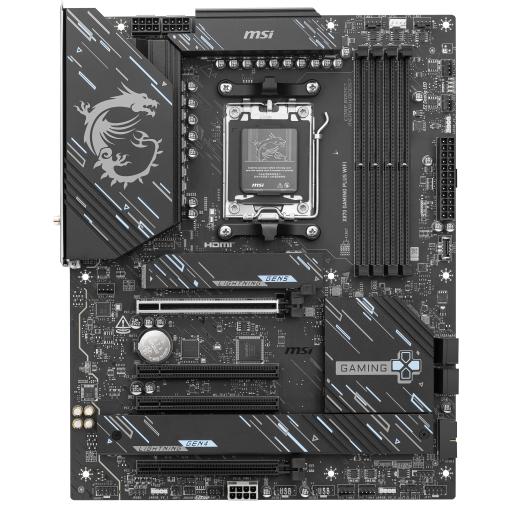 [MSI_X870 GAMING PLUS WIFI] MOTHERBOARD MSI (X870 GAMING PLUS WIFI) SOCKET AM5, 4*DDR5 8200, HDMI, 3*M.2, ATX