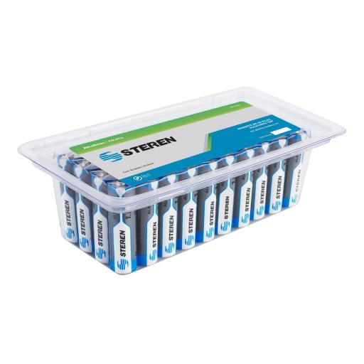 [STEREN_BAT-AA40] Steren 40 PILAS STEREN ALCALINAS TIPO AA 1.5V