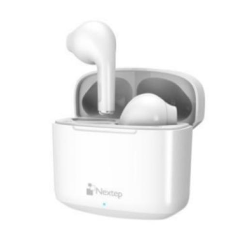 [NEXTEP_NE-428B] Nextep Audifonos Nextep Buds Bluetooth Control Tactil Hasta 20Horas Blanco