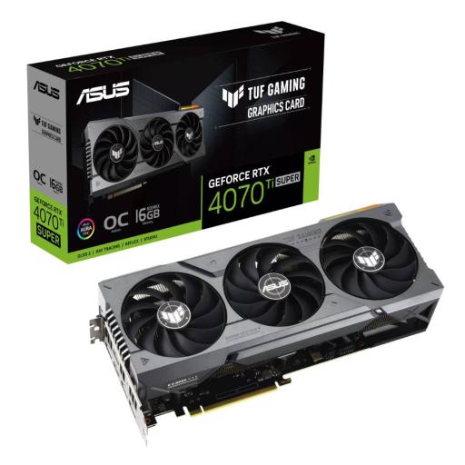 [ASUS_90YV0KF0-M0AA00] Tarjeta de video ASUS ASUS TUF-RTX4070TIS-O16G-GAMING