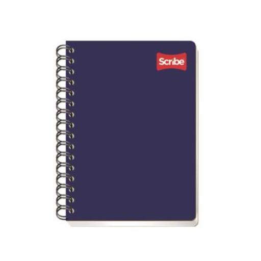 [SCRIBE_1602] Scribe Cuaderno Scribe Forma Francesa Espiral Doble cuadro chico (C5) c/100 Hojas