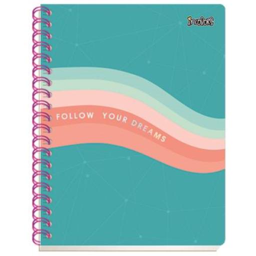 [SCRIBE_3470] Scribe Cuaderno Profesional Scribe Incolors Raya Espiral Doble 180 Hojas