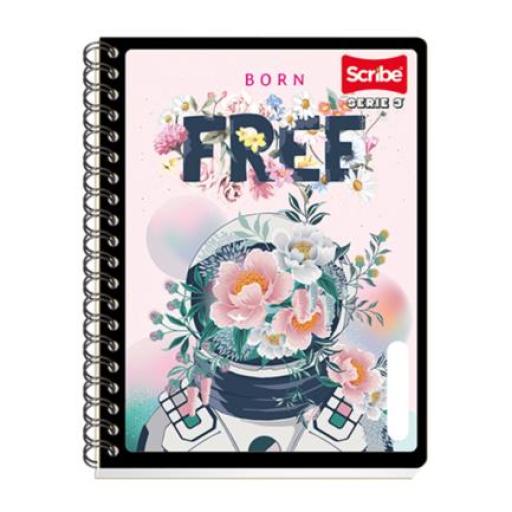 [SCRIBE_0320] Scribe Cuaderno Scribe Espiral Doble Profesional Serie III-D Raya 100 Hojas