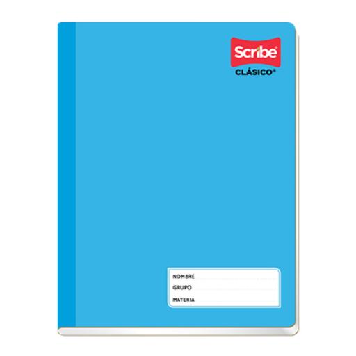 [SCRIBE_4514] Scribe CUADERNO SCRIBE FRANCES DOBLE RAYAS 100 HJS pasta semirigida