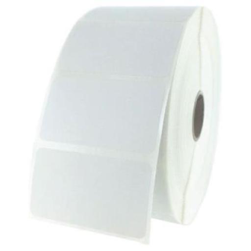 [ZEBRA_10015341] Zebra Etiqueta Zebra Papel 2.25 x 1.25 pulg DT  Z-Select 4000D 12 Rollos por Caja
