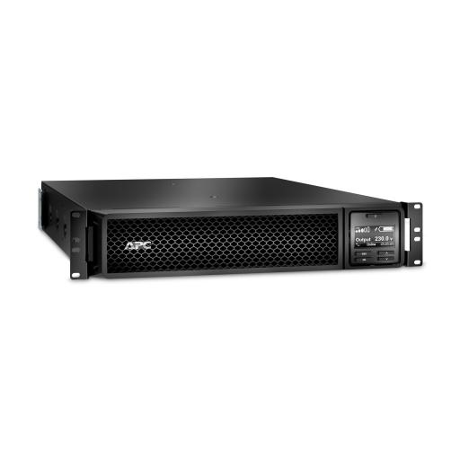 [APC_SRT3000RMXLW-IEC] APC Smart UPS APC en Linea de 3 KVA Montaje en Bastidor 2U 208 V/230 V 6 Salidas IEC C13+2 Salidas IEC C19 SmartSlot Autonomia Extendida con rieles
