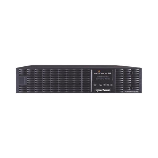 [CYBERPOWER_OL3000RTXL2UHV] CyberPower UPS de 3000 VA/2700 W, Online Doble Conversión, Entrada 200-240 Vca NEMA L6-20P, Onda Senoidal Pura, Torre o Rack 2 UR, Con 2 Tomas NEMA L6-20R y 1 NEMA L6-30R 220 Vca