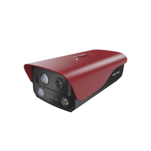[HIKVISIONDIGITALTECHNOLOGY_HF-VT410] Hikvision Digital Technology (HikFire) Cámara IP Dual de Detección Térmica de Incendios / Detección de Llamas y Temperaturas Anormales / 4 Megapixel (Lente Óptico) + 1 Megapixel (Lente Termico) / Micro SD / Exterior IP66