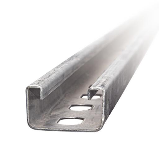[ANCLO_ANC-UOC4X2] ANCLO Unicanal Perforado 4 X 2 cm X 3 m / Calibre 14 / Galvanizado Electrolítico.