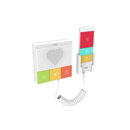 [FANVIL_Y501Y] Fanvil Intercomunicador SIP para Hospital/Asilos, 6 botones, antibacterial, 1 Relevador integrado