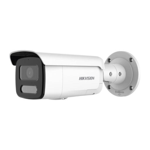 [HIKVISIONDIGITALTECHNOLOGY_DS-2CD2T87G2H-LISU/SL] Hikvision Digital Technology [Dual Light + ColorVu] Bala IP 8 Megapixel / Lente 4 mm / 60 mts IR + 60 mts Luz Blanca / Exterior IP67 / Luz Intermitente y Alerta de Audio / Micrófono Integrado / Videoanaliticos (Filtro de Falsas Alarmas)  / ACUSEARCH