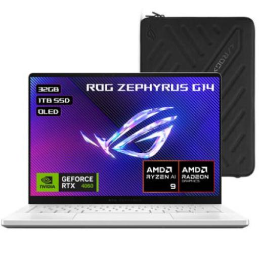 [ASUS_90NR0I02-M008C0] NB ASUS GA403 14IN AMD R9-8945H RTX4060 8GB W11H 32GB 1TB SSD 1YW