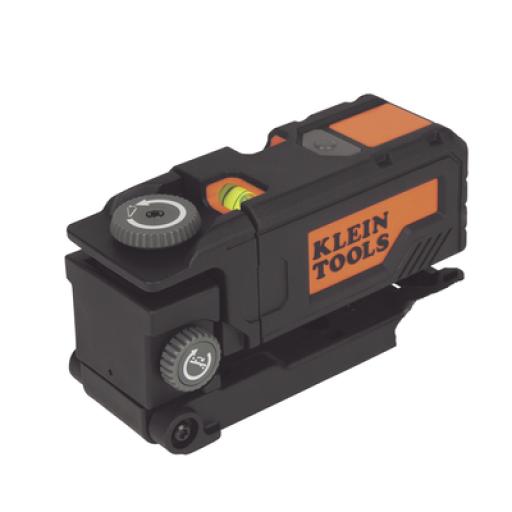 [KLEINTOOLS_93PTL] Klein Tools Nivel Láser Rojo de Bolsillo con Rotación de 360º y Alcance de 9.1 metros. Con montaje Mágnetico y para Tripoide