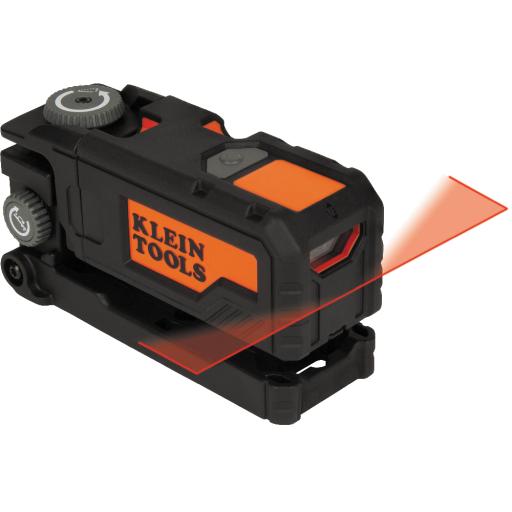 [KLEINTOOLS_93PTL] Klein Tools Nivel Láser Rojo de Bolsillo con Rotación de 360º y Alcance de 9.1 metros. Con montaje Mágnetico y para Tripoide
