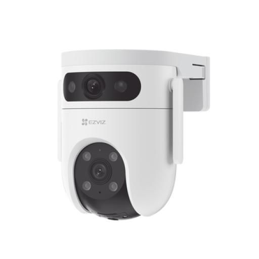 [EZVIZ_CS-H9C/6MP] EZVIZ Cámara PT Doble Lente / 6 Megapixel (3MP+3MP) / IA Detección Humana y Vehiculo / Vision Nocturna a Color / Vista Simultánea de camara PT y Cámara Fija / Audio Bidireccional