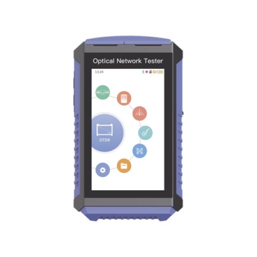 [LINKEDPROBYEPCOM_LP-M-OTDR-LF] LINKEDPRO BY EPCOM Mini OTDR Touch para pruebas en enlaces fibra Óptica Activos (Prueba de Fibra Viva) /  Longitud de Onda en 1625nm / Integra Función OPM / Integra Función VFL 5mW / Mapeo de Cables RJ45 / Recargable / Distancia de prueba hasta 100 km