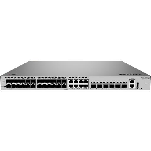 [HUAWEI_S530-24ST4XE] Huawei Switch Gigabit Administrable Capa 3 / 24 puertos SFP / 8 puertos 10/100/1000 Mbps (Combo) / 4 Puertos SFP+ / 2 Puertos SFP+ 12GE Stack / iStack /Administración Nube Gratis
