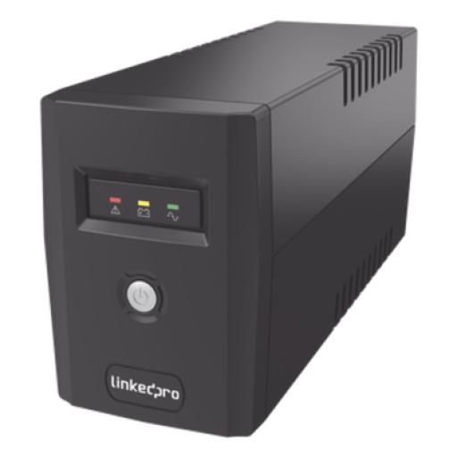 [LINKEDPROBYEPCOM_LP800L] LINKEDPRO BY EPCOM UPS L/INTERACTIVA  800VA/480W, 6 TOMAS 5-15R, REGULADOR D/VOLT., PROT. RJ45 + USB