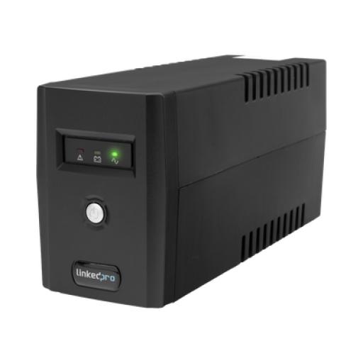 [LINKEDPROBYEPCOM_LP800L] LINKEDPRO BY EPCOM UPS L/INTERACTIVA  800VA/480W, 6 TOMAS 5-15R, REGULADOR D/VOLT., PROT. RJ45 + USB