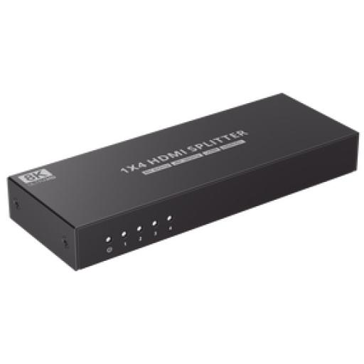 [EPCOM_TT314-8K] Epcom Splitter HDMI 1X4 | Velocidad de trasmisión 48 Gbps| Resolución 8K | Salida de audio| HDCP 2.3